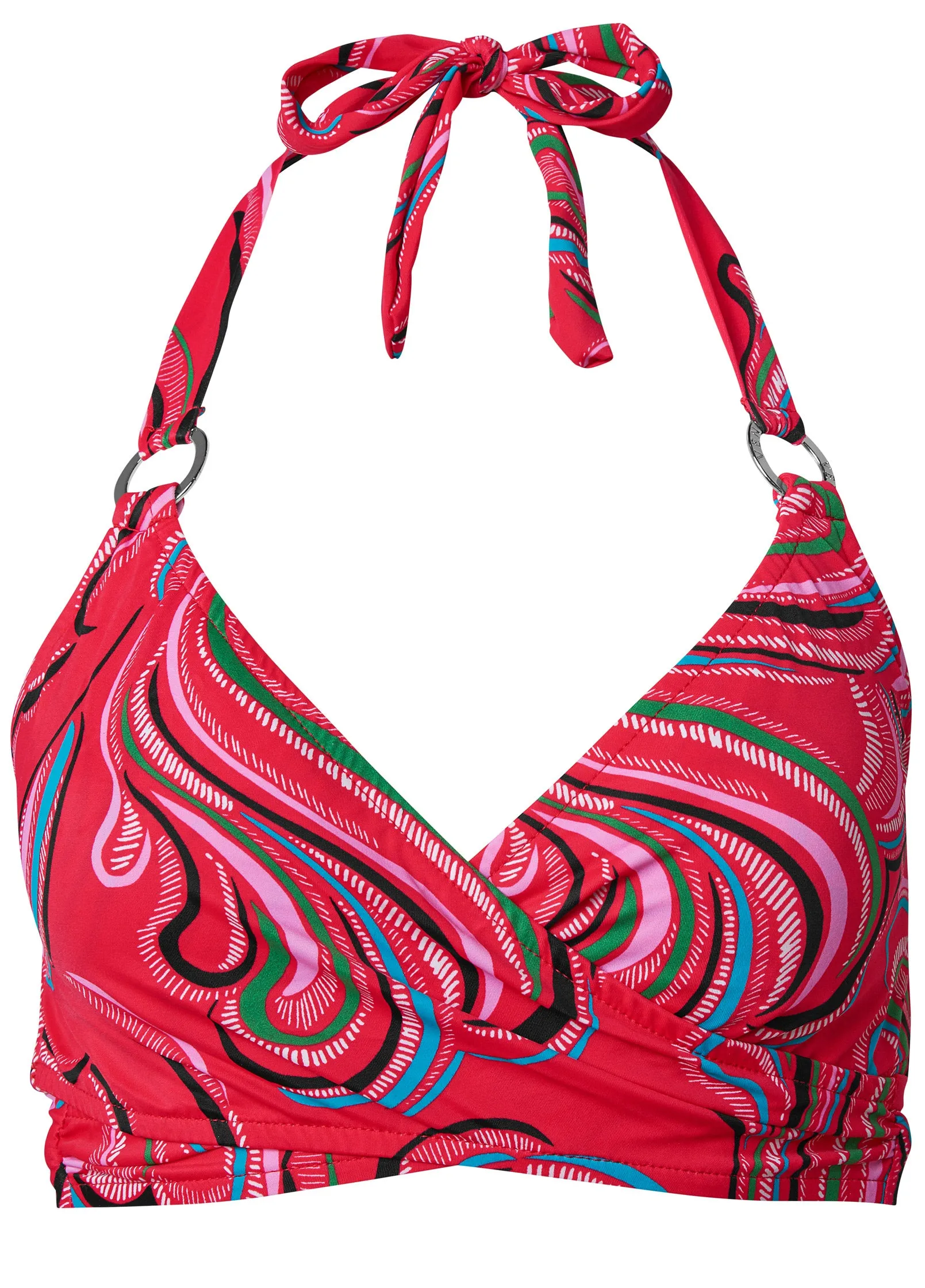 Laguna Wrap Underwire Top - Vivid Florals sold by VENUS product image thumbnail 3