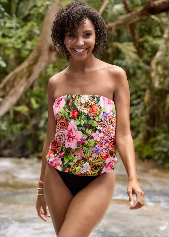 Blouson Bandeau Tankini - Camille sold by VENUS