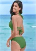 Laguna Wrap Underwire Top - Everglades Green sold by VENUS