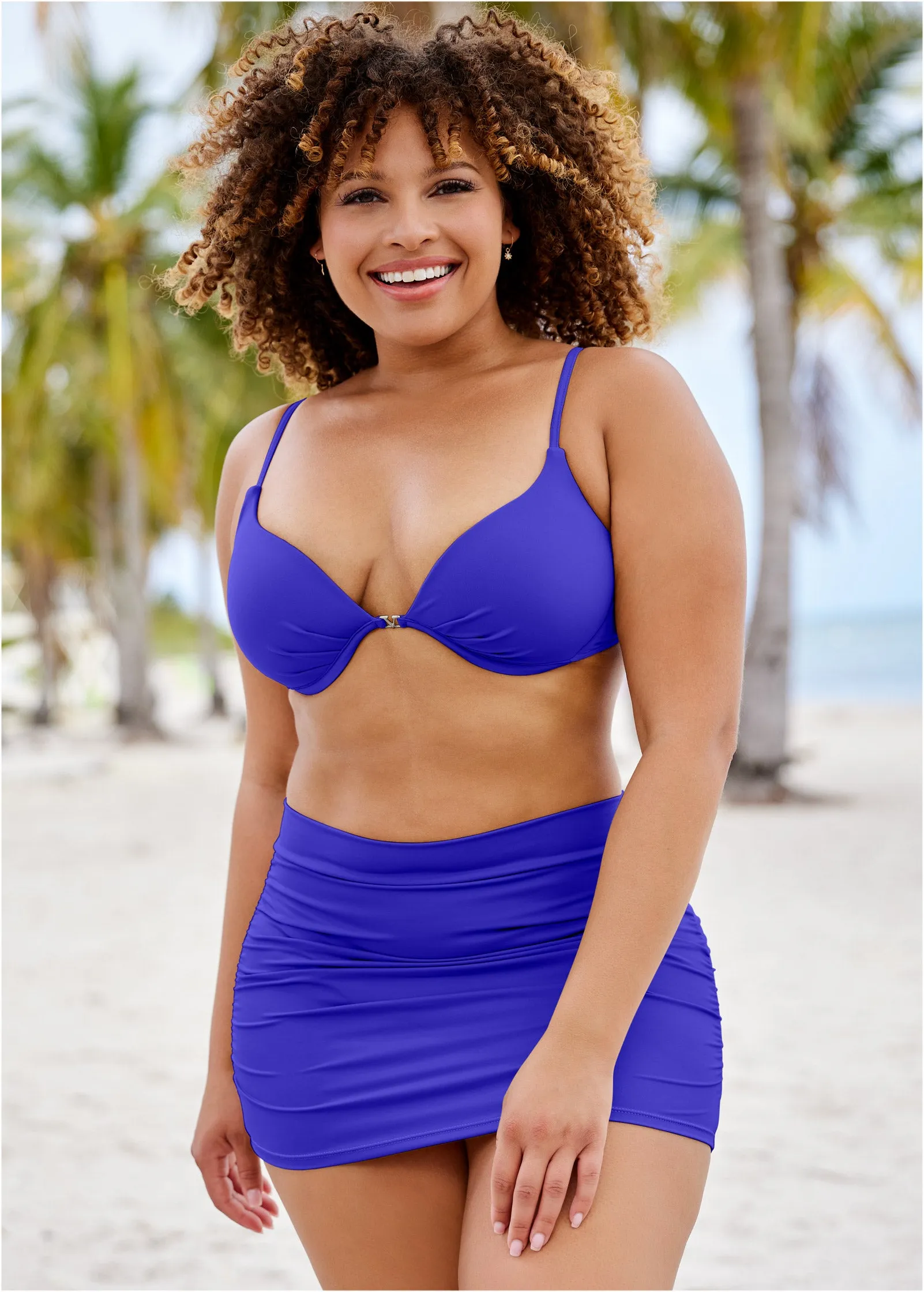 Push-Up Bikini Top - Cobalt Blue sold by VENUS product image thumbnail 4