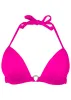 Santa Cruz Push-Up Triangle Top - Electric Pink sold by VENUS