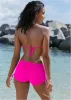Bahamas Triangle Top - Electric Pink sold by VENUS