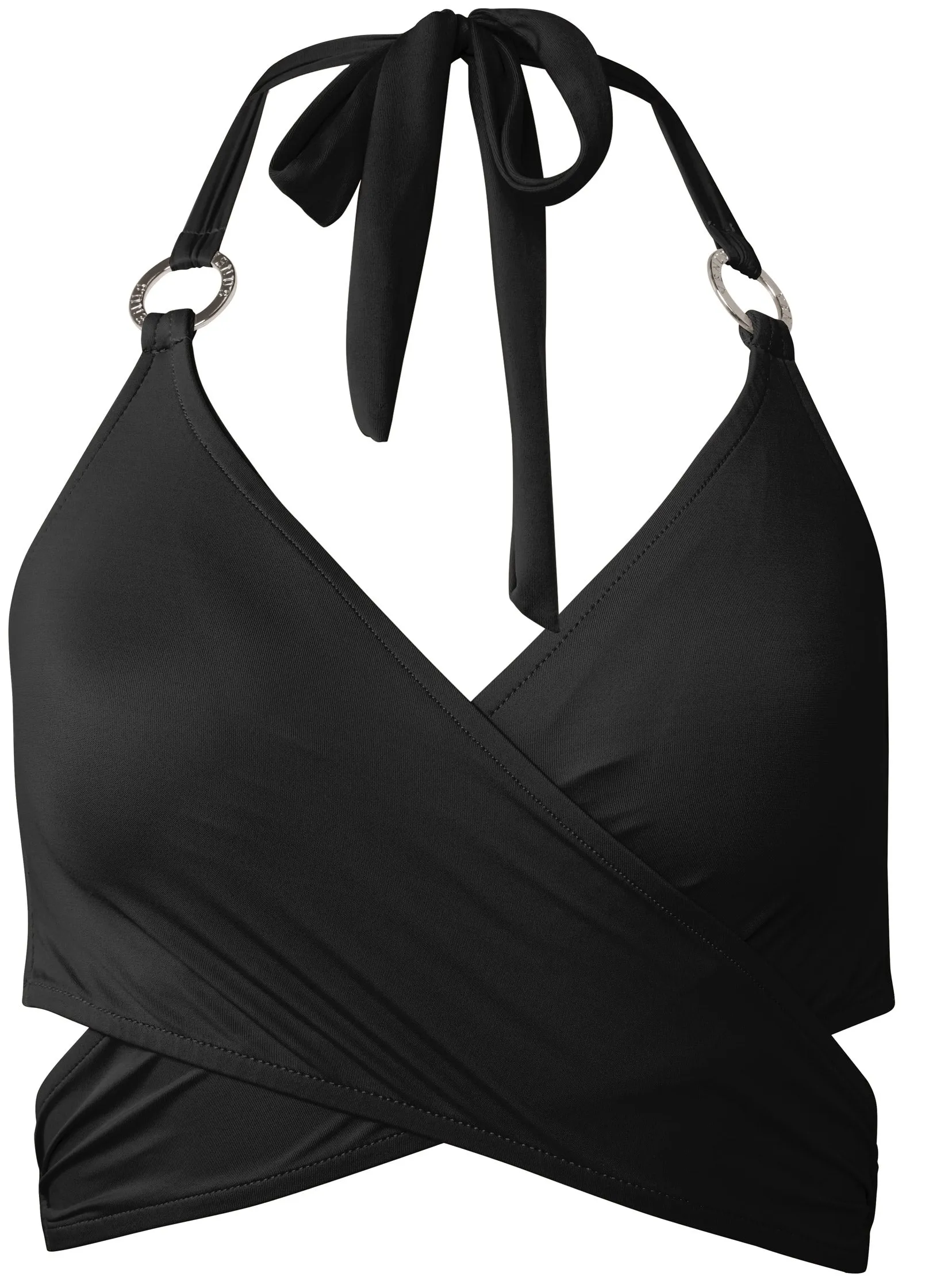 Laguna Wrap Underwire Top - Black Beauty sold by VENUS product image thumbnail 4