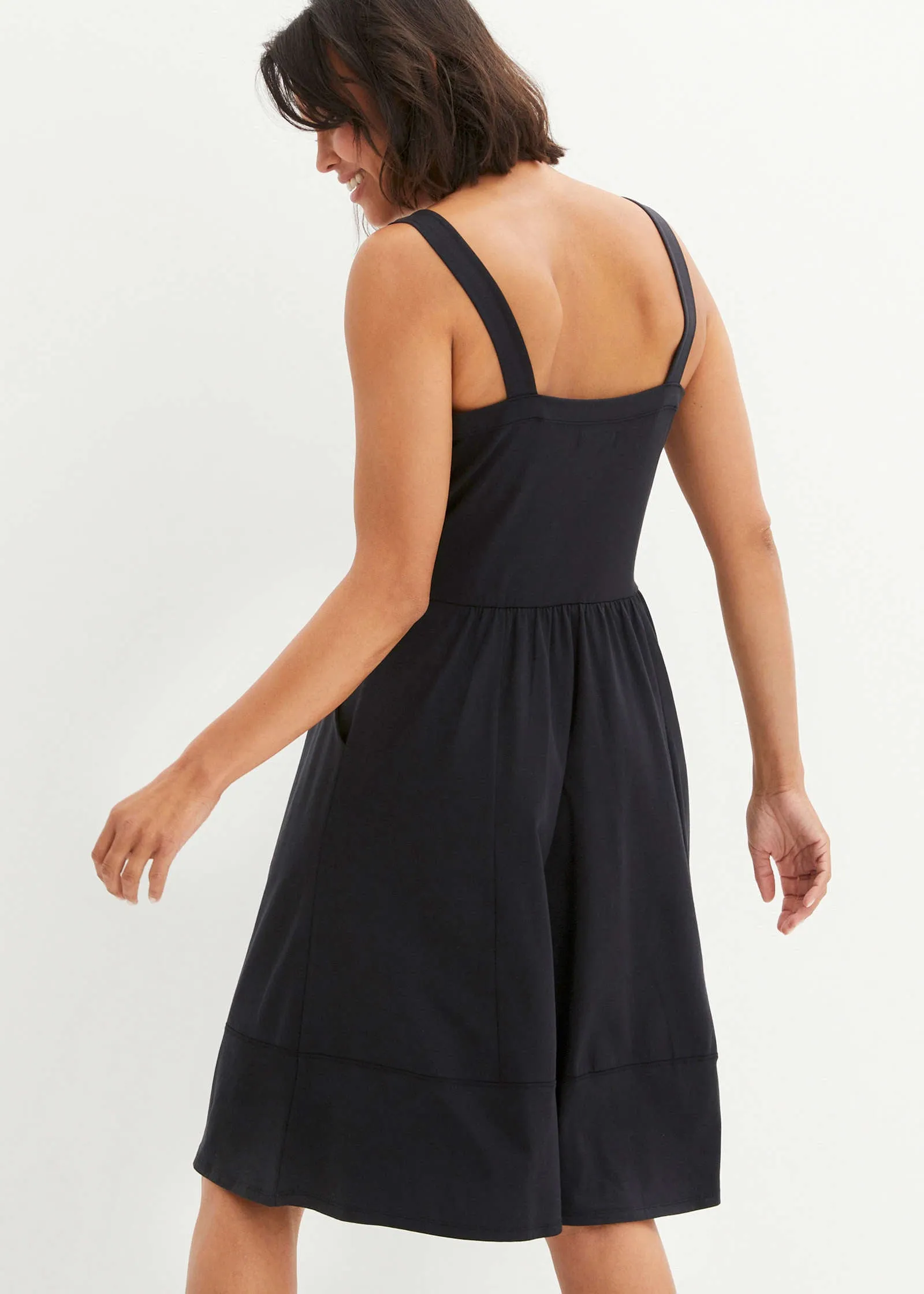 Jersey Sun Dress - Black sold by VENUS product image thumbnail 2