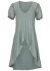 Dot Mesh Maxi Top - Iceberg Green sold by VENUS