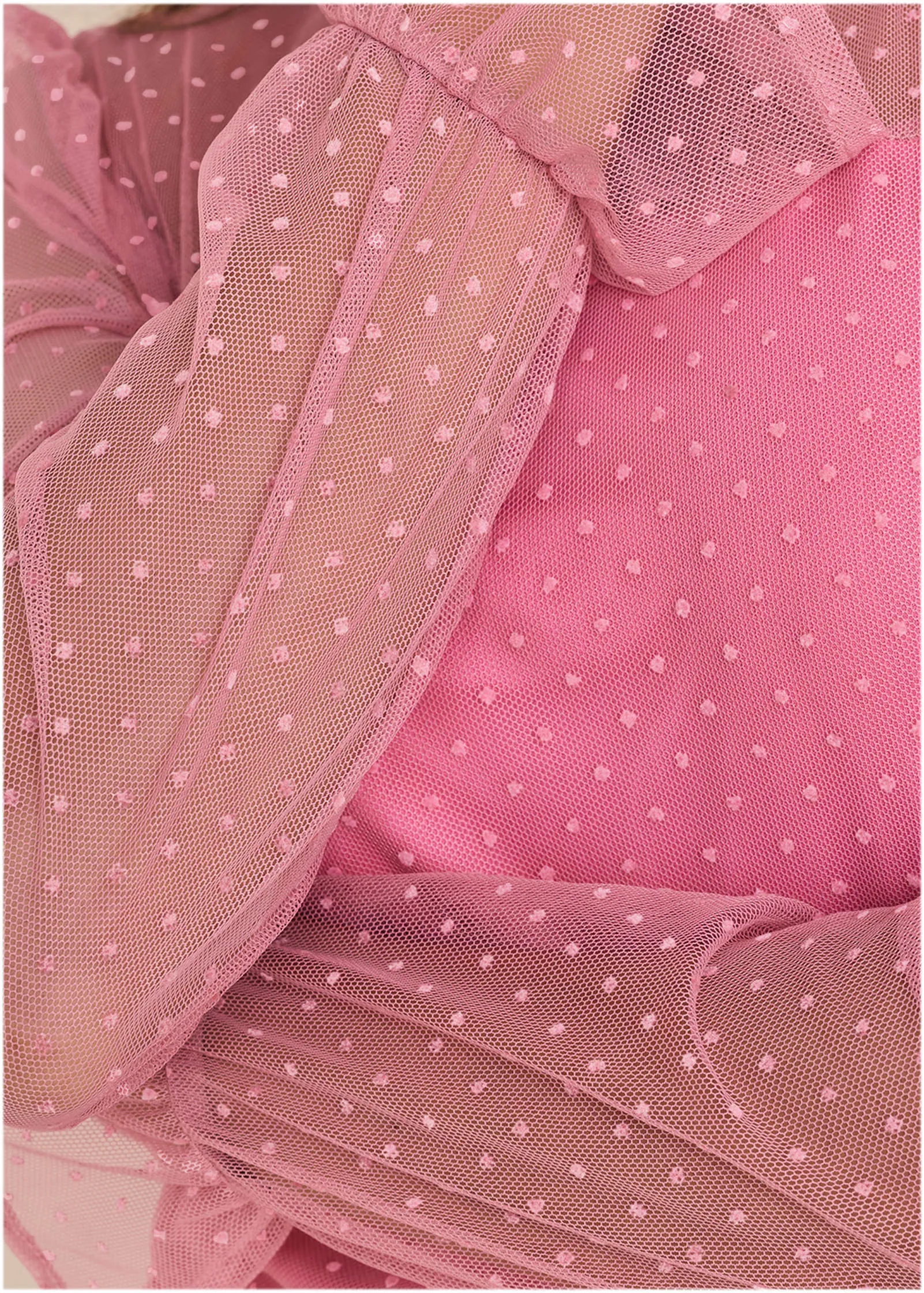 Dot Mesh Top - Polignac sold by VENUS product image thumbnail 4