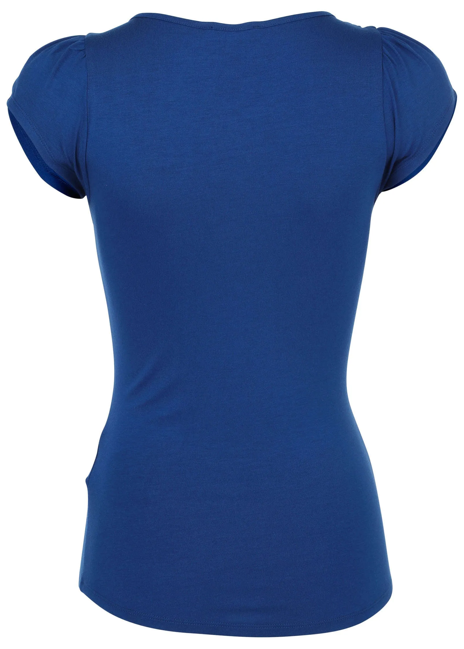 Square Neck Henley - Sodalite Blue sold by VENUS product image thumbnail 3