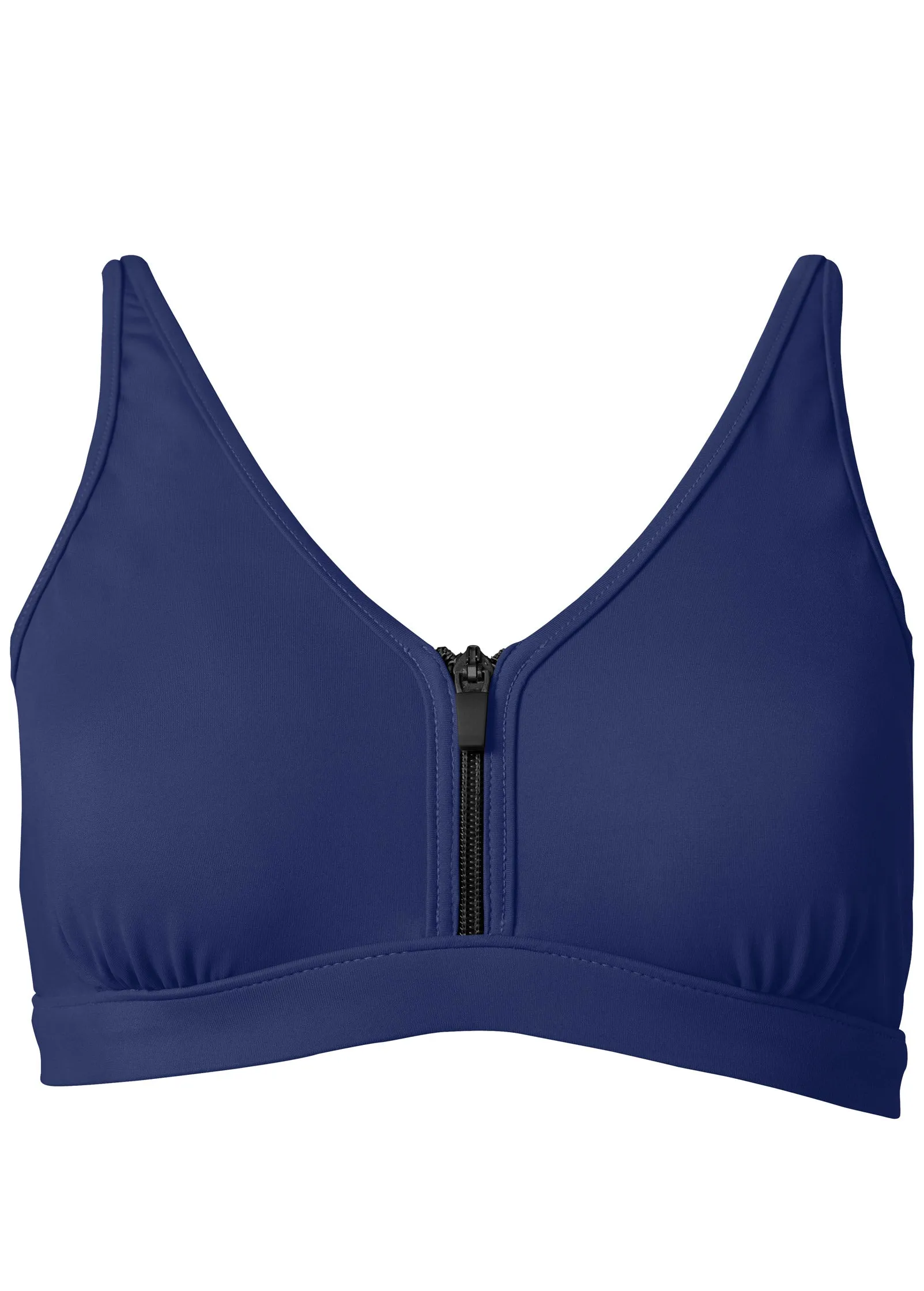 St Tropez Zip Up Top - Navy Blue sold by VENUS product image thumbnail 5