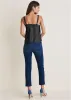 Cowl Neck Tank - Jet Black sold by VENUS
