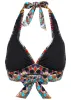 Anguilla Halter Bikini Top - Mirrored Jungle sold by VENUS