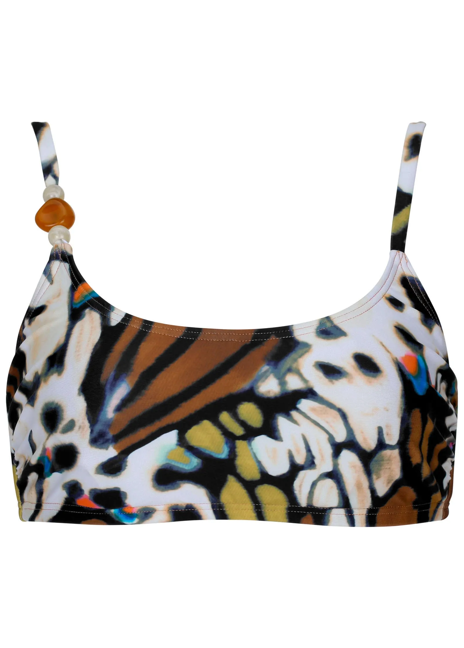 Oahu Underwire Bikini Top - Butterfly Cheetah sold by VENUS product image thumbnail 4