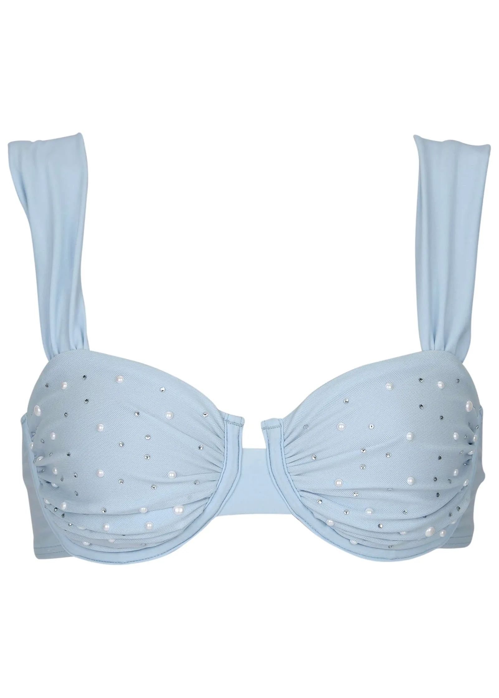 Balconette Bikini Top - Light Blue sold by VENUS product image thumbnail 5