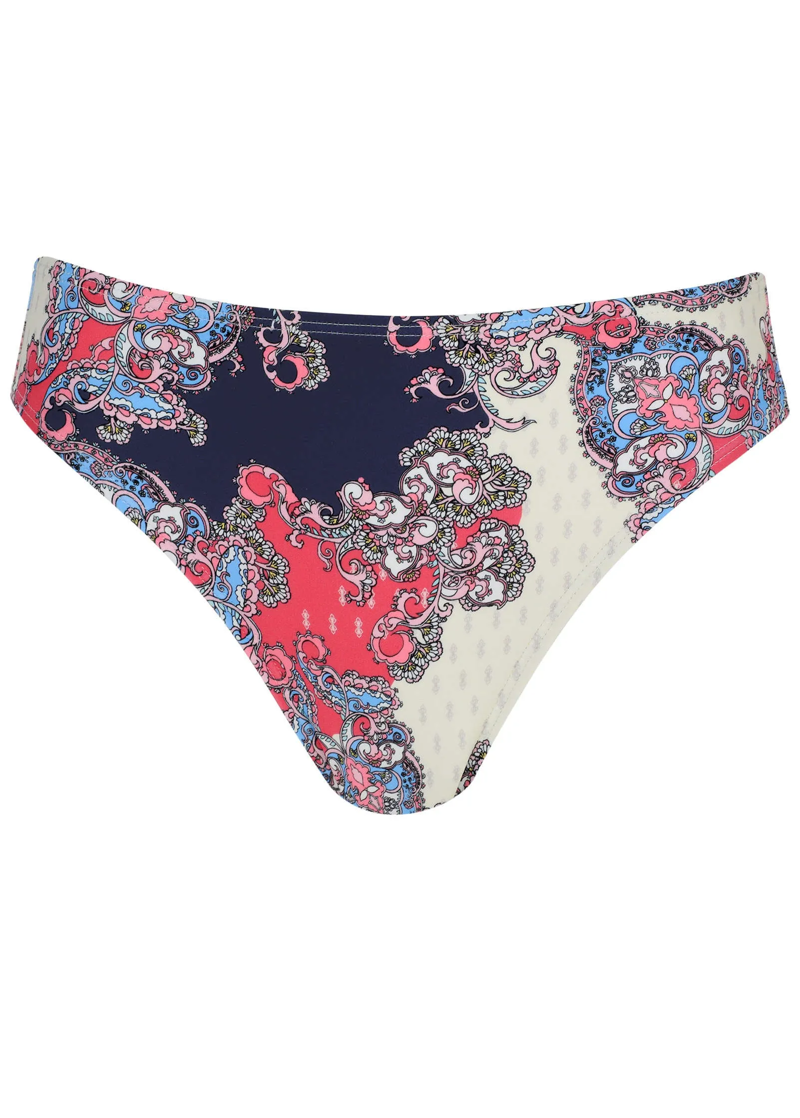 Fiji Moderate Bikini Bottom - Paisley Foulard sold by VENUS product image thumbnail 3