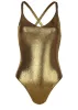 Shine Tulum Swimsuit - Mahogany Shine sold by VENUS