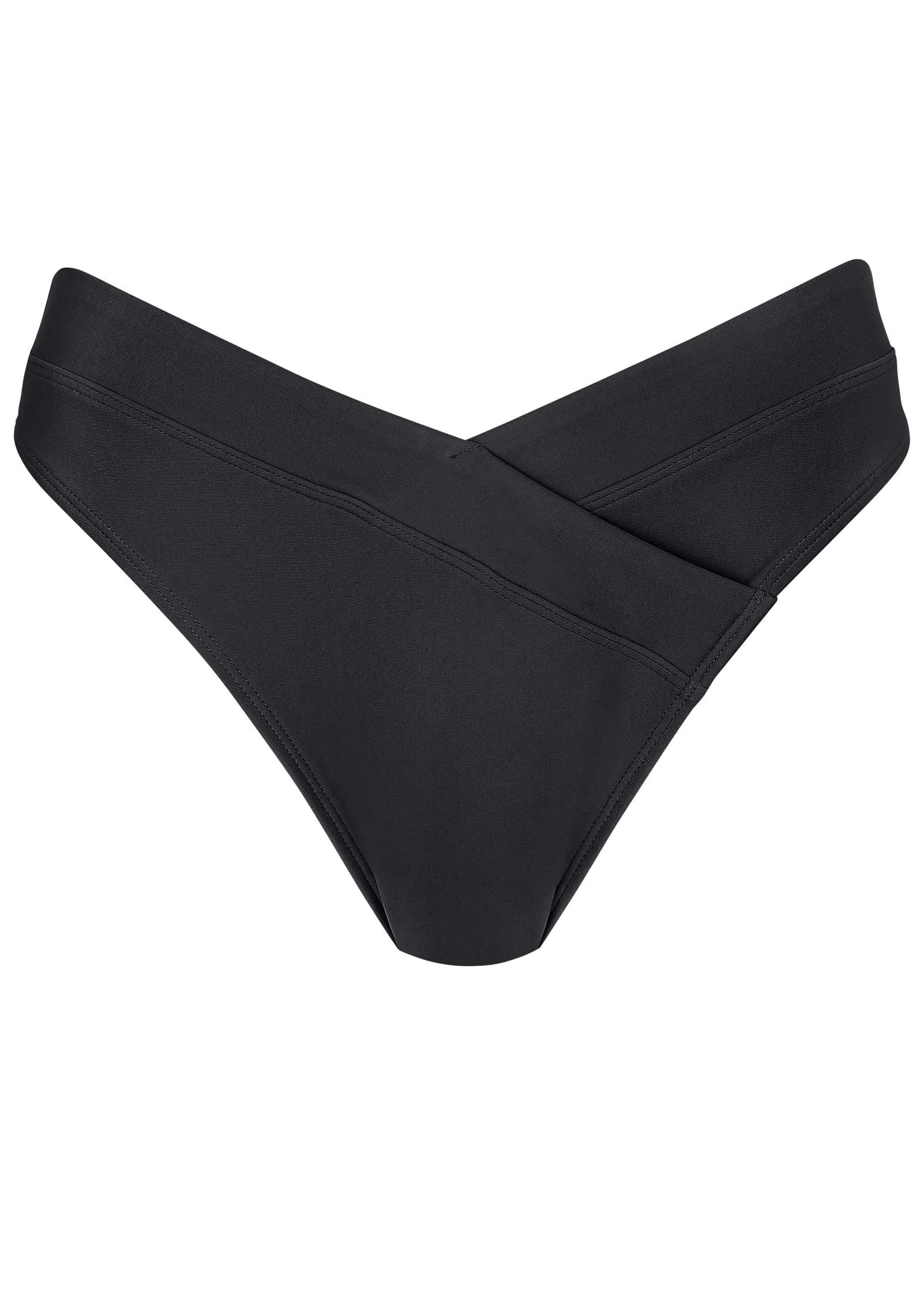Havana Midi Bikini Bottom - Jet Black sold by VENUS product image thumbnail 3