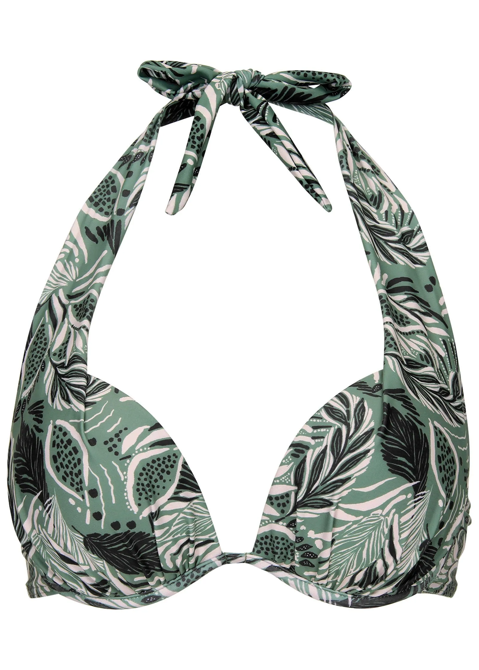 Marilyn Push-Up Bikini Top - Sketchy Palms sold by VENUS product image thumbnail 3