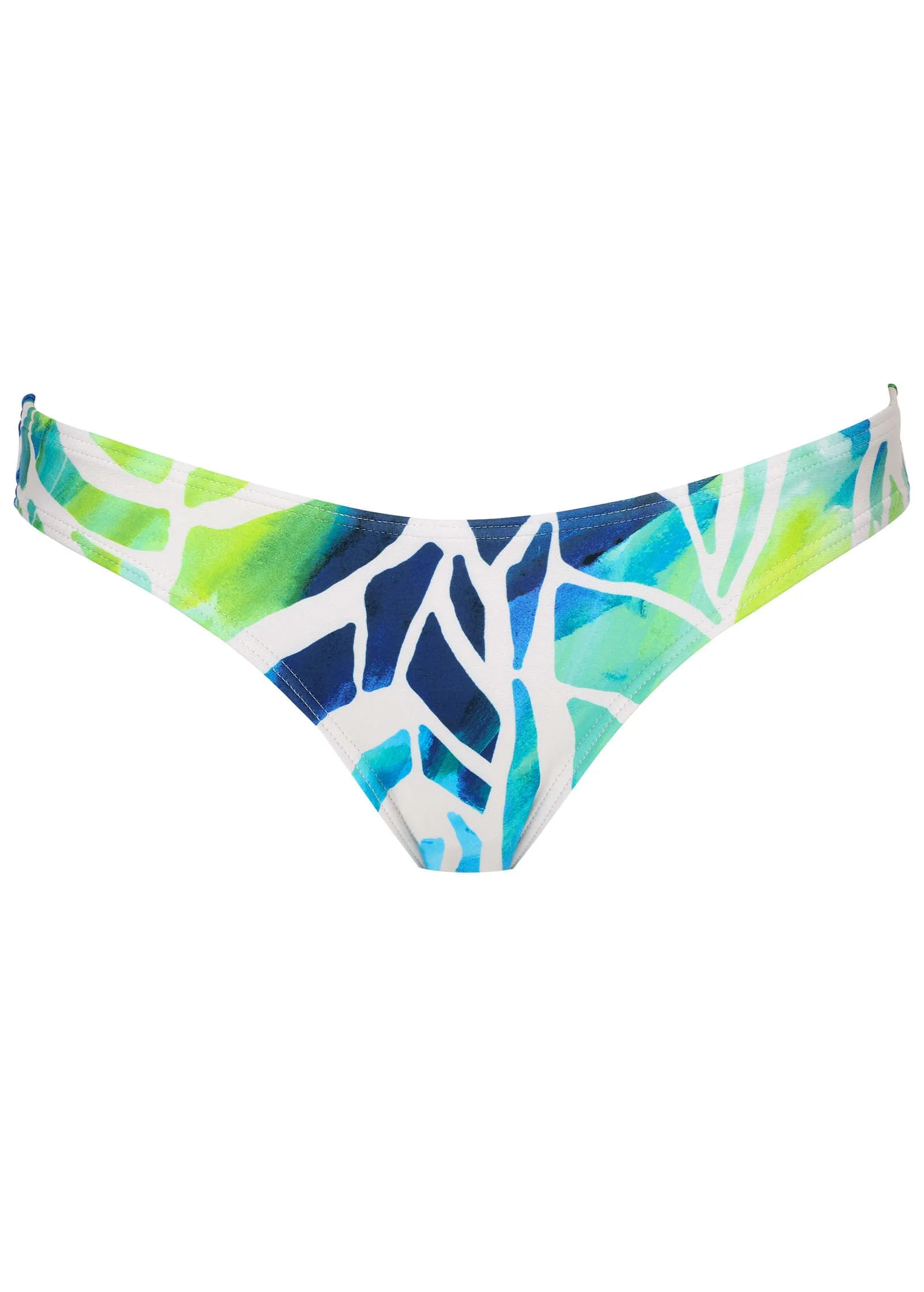 Bali Moderate Bikini Bottom - Ombre Block Leaves sold by VENUS product image thumbnail 3