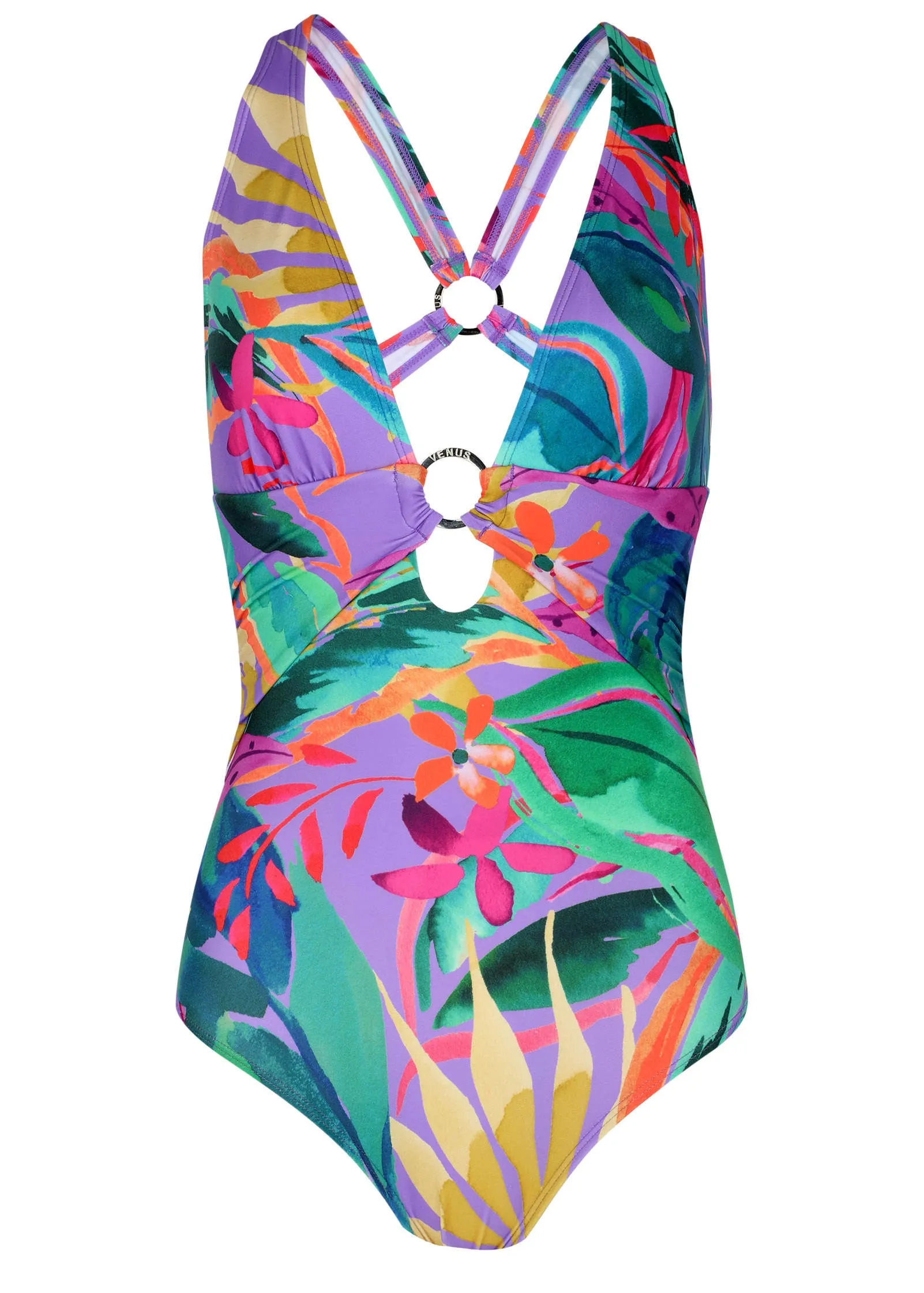 Barbados One-Piece Swimsuit - Purple Paradise sold by VENUS product image thumbnail 3