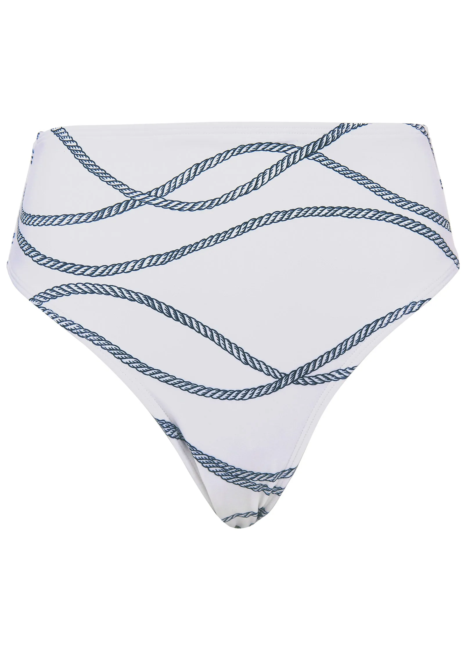 Tahiti Midi Bikini Bottom - Nautical Ropes sold by VENUS product image thumbnail 3