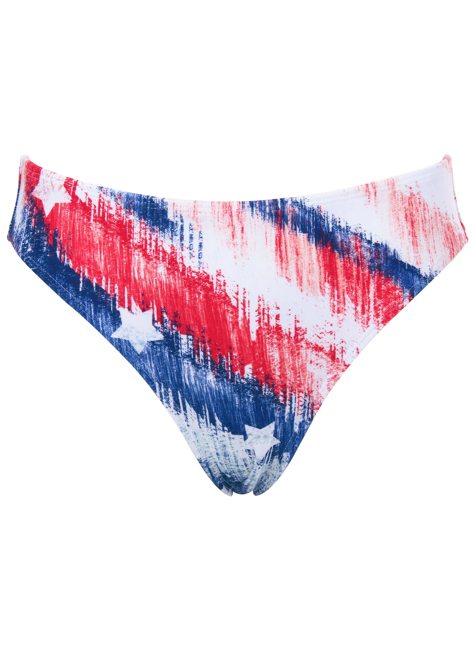Fiji Moderate Bikini Bottom - Boardwalk Flag Small sold by VENUS product image thumbnail 3