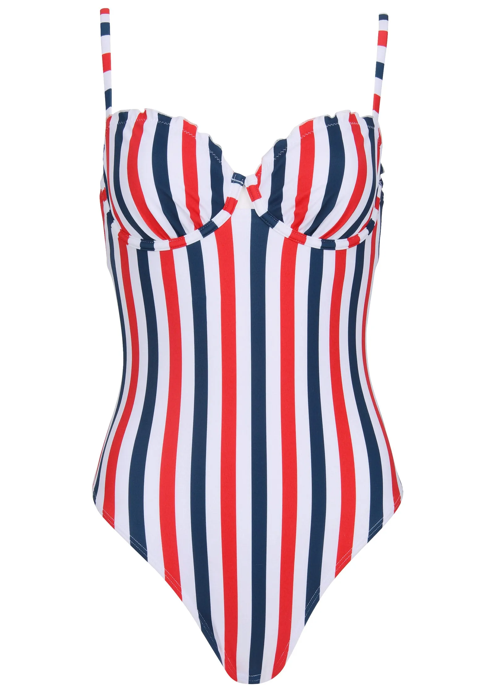 Bermuda Underwire Swimsuit - Americana Stripe Large sold by VENUS product image thumbnail 3