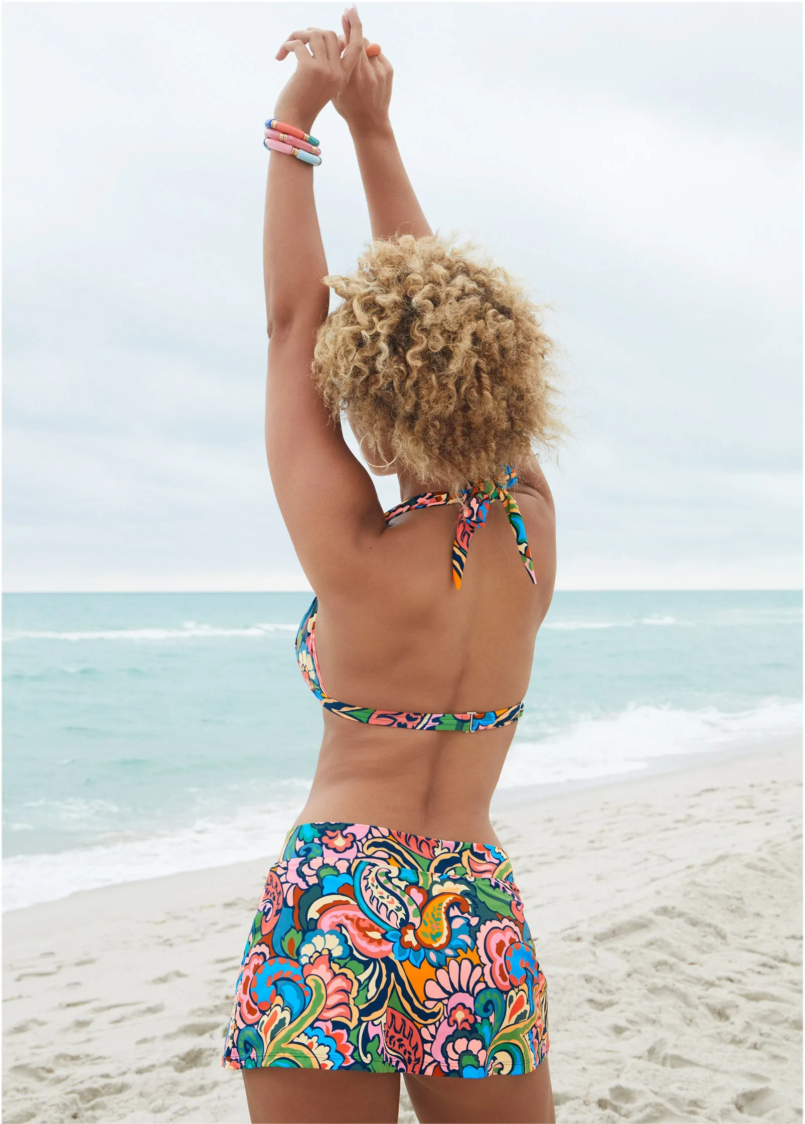 Aruba Swim Bikini Skirt - Fiesta Paisley sold by VENUS product image thumbnail 3