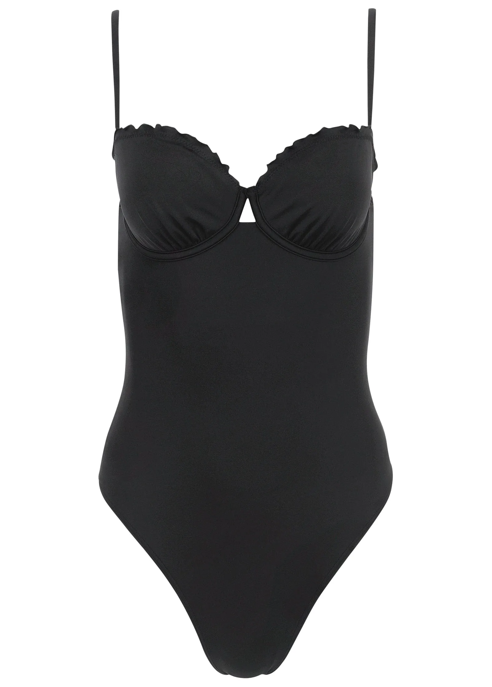 Bermuda Underwire Swimsuit - Jet Black sold by VENUS product image thumbnail 4