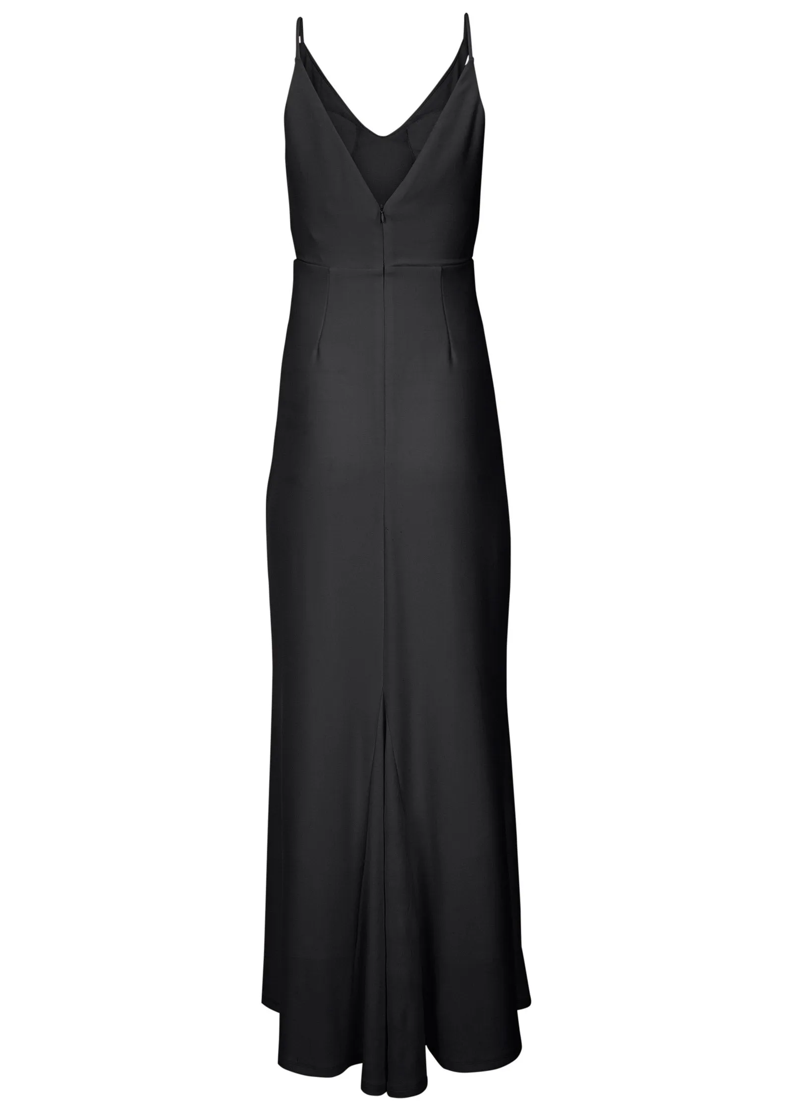 Matte Jersey Maxi Dress - Jet Black sold by VENUS product image thumbnail 4