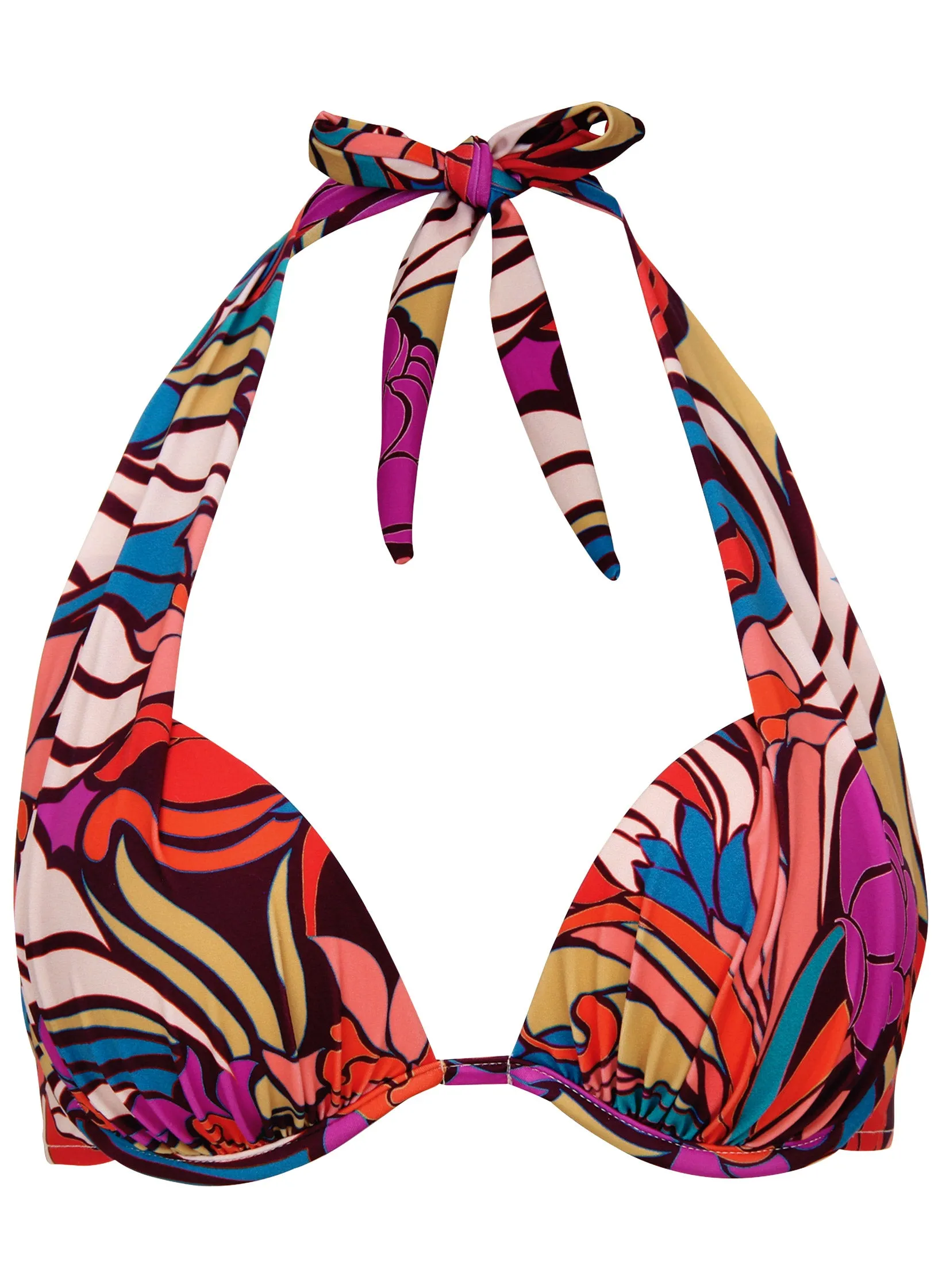 Marilyn Push-Up Bikini Top - Floral Paisleys sold by VENUS product image thumbnail 3