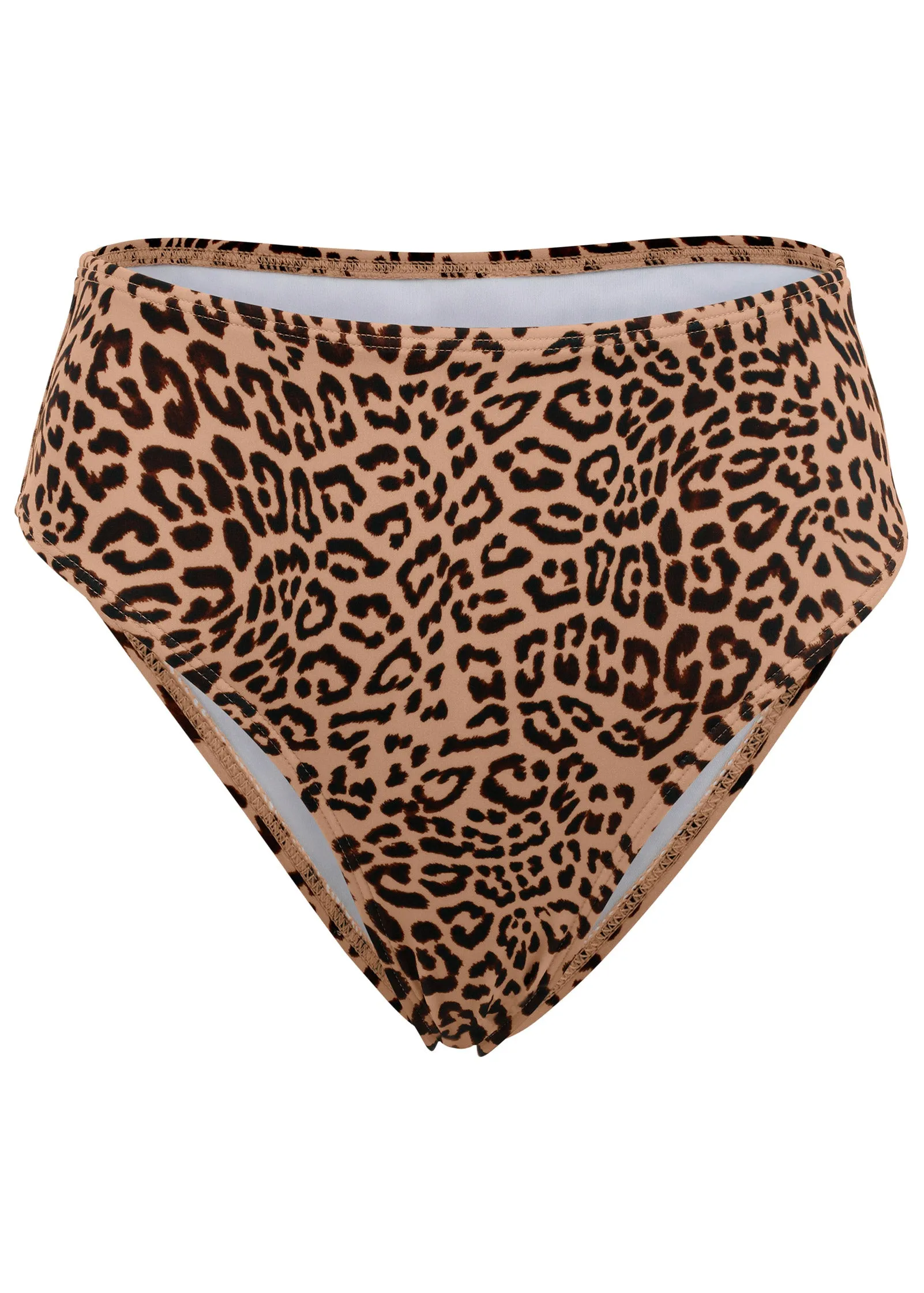Tahiti Midi Bikini Bottom - Lush Cheetah sold by VENUS product image thumbnail 3