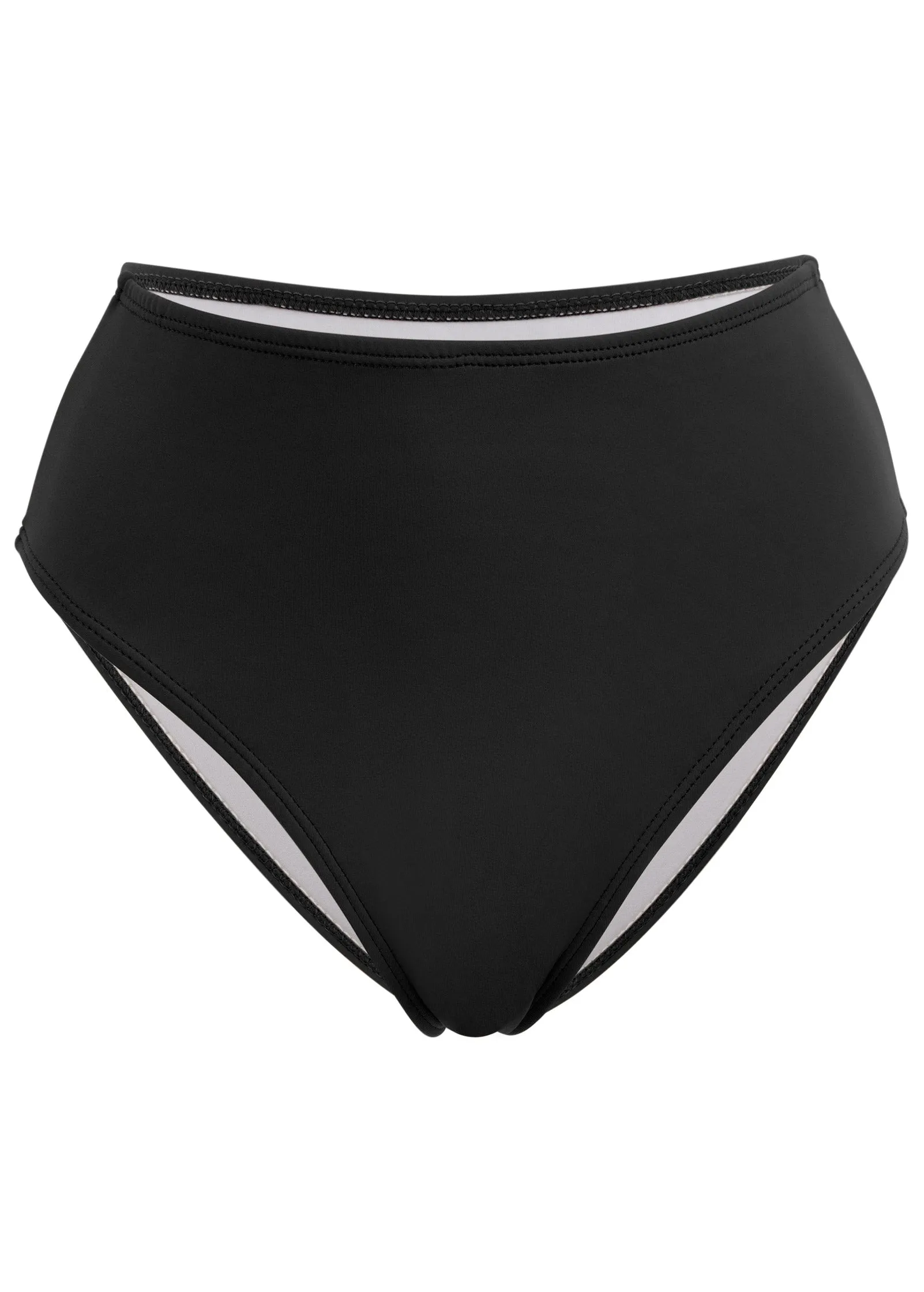 Tahiti Midi Bikini Bottom - Black Beauty sold by VENUS product image thumbnail 3