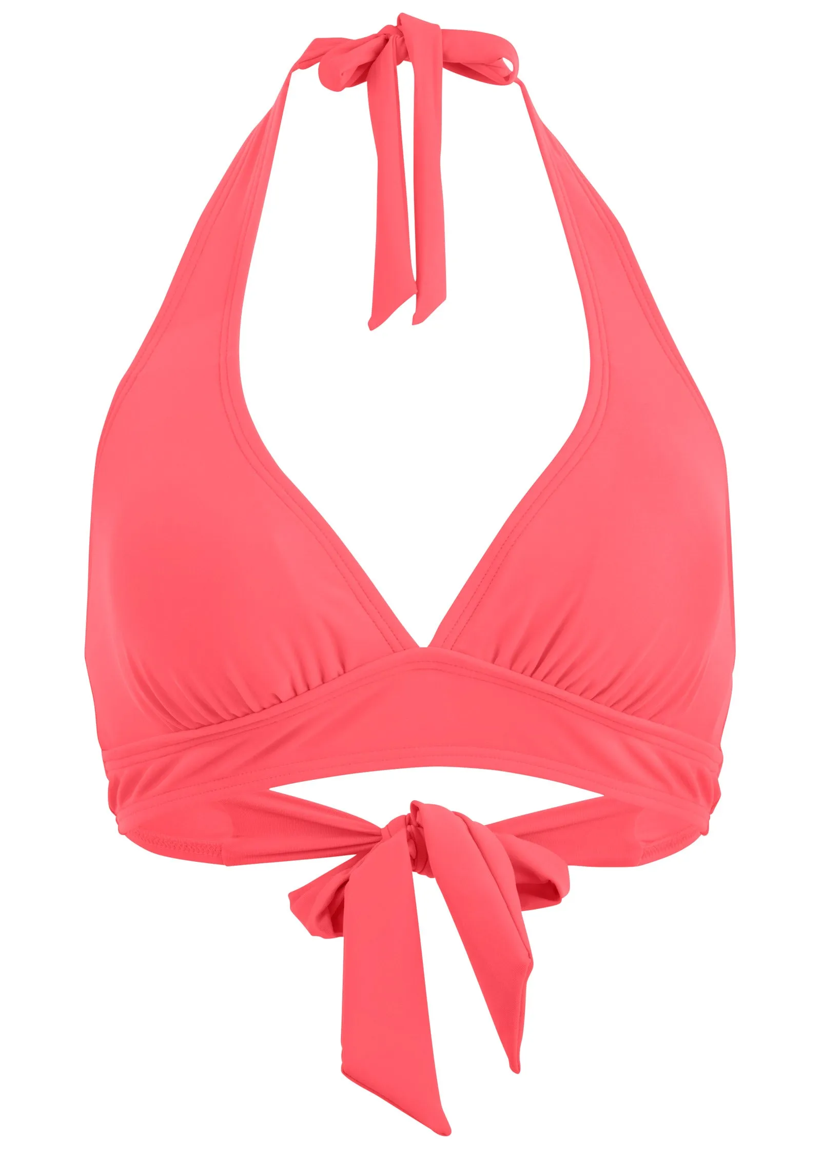 Anguilla Halter Top - Ocean Coral sold by VENUS product image thumbnail 2