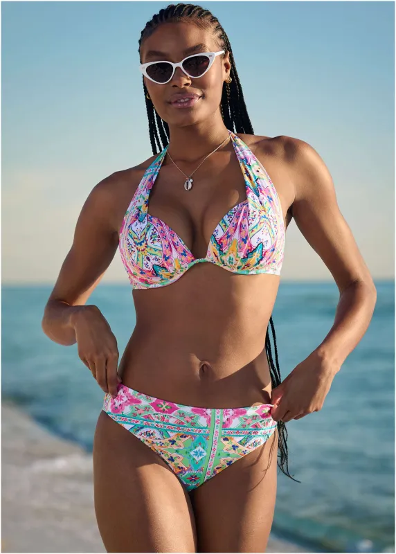 Fiji Moderate Bikini Bottom - Beach Art sold by VENUS