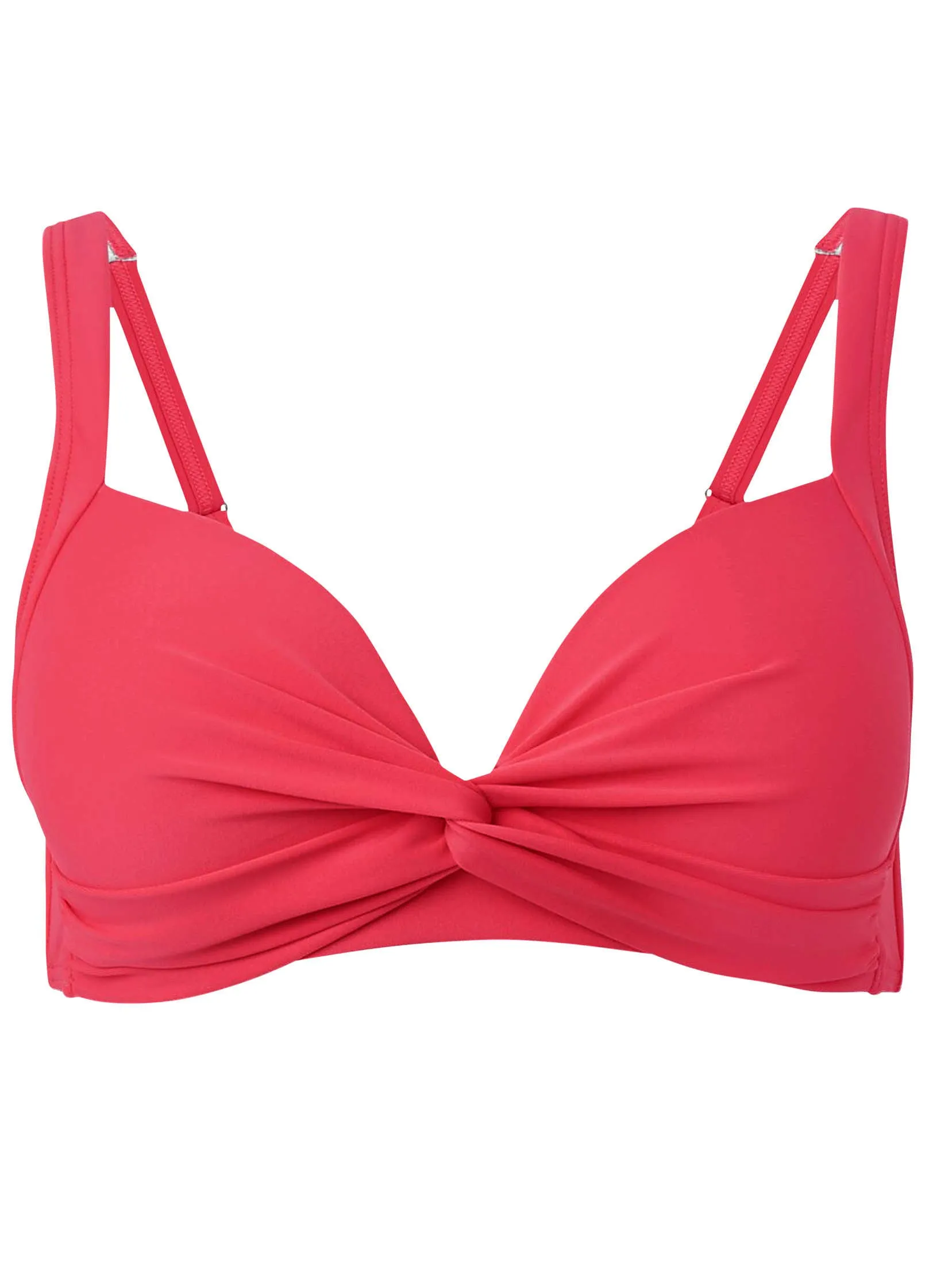 St Lucia Twist Bikini Top - Sunset Pink sold by VENUS product image thumbnail 3