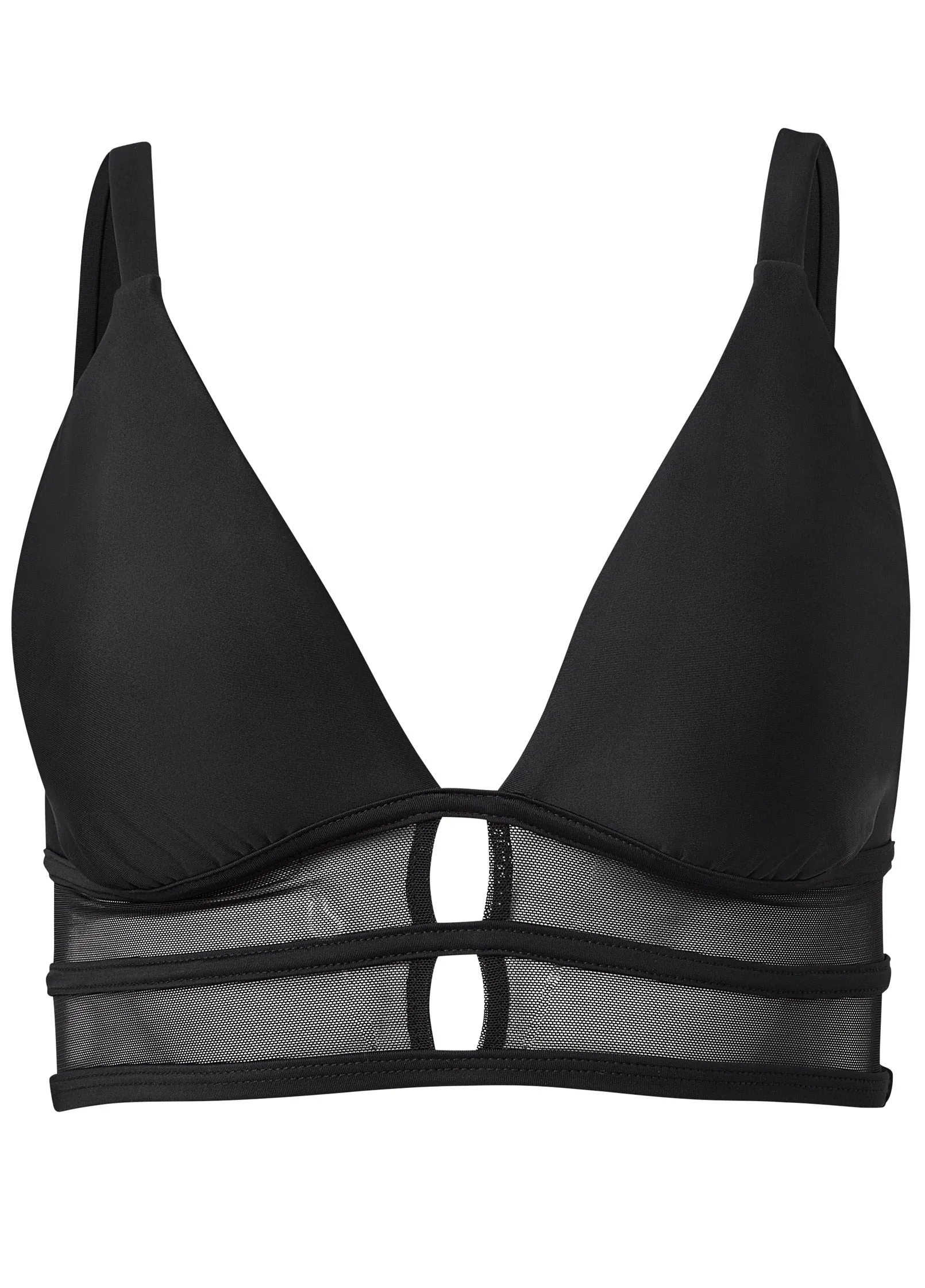 Long Line Bikini Top - Black Beauty sold by VENUS product image thumbnail 3