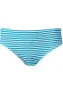 Fiji Moderate Bikini Bottom - Seacoast Stripes sold by VENUS