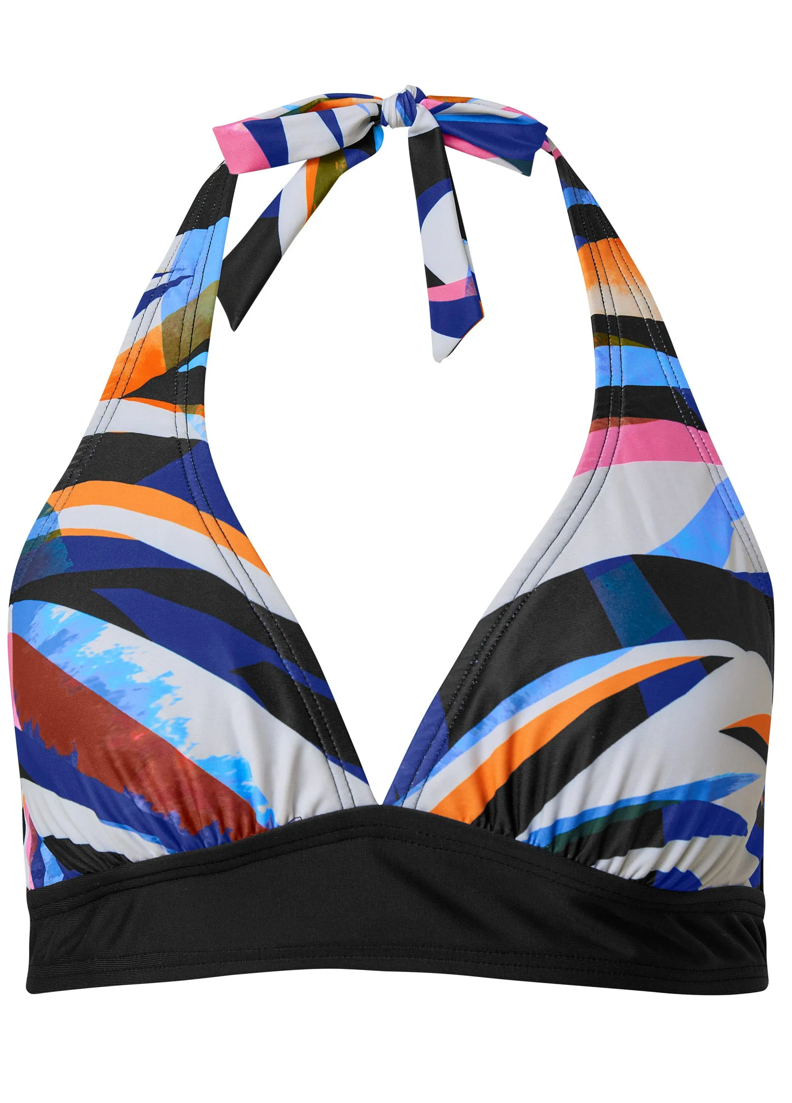 Anguilla Halter Bikini Top - Ocean Breeze sold by VENUS product image thumbnail 3
