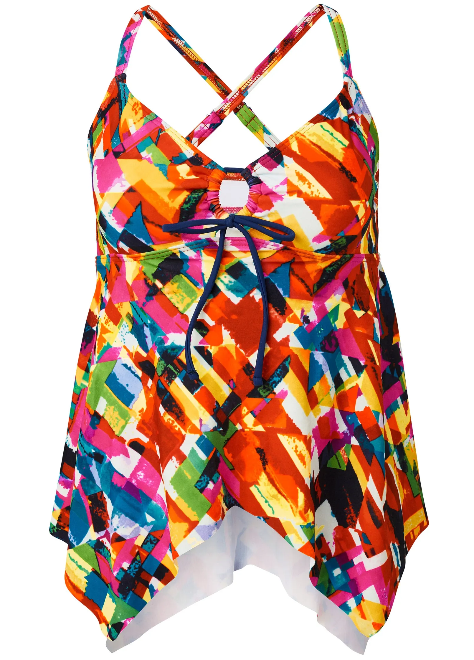 Sharkbite Hem Tankini - Island Bound sold by VENUS product image thumbnail 3