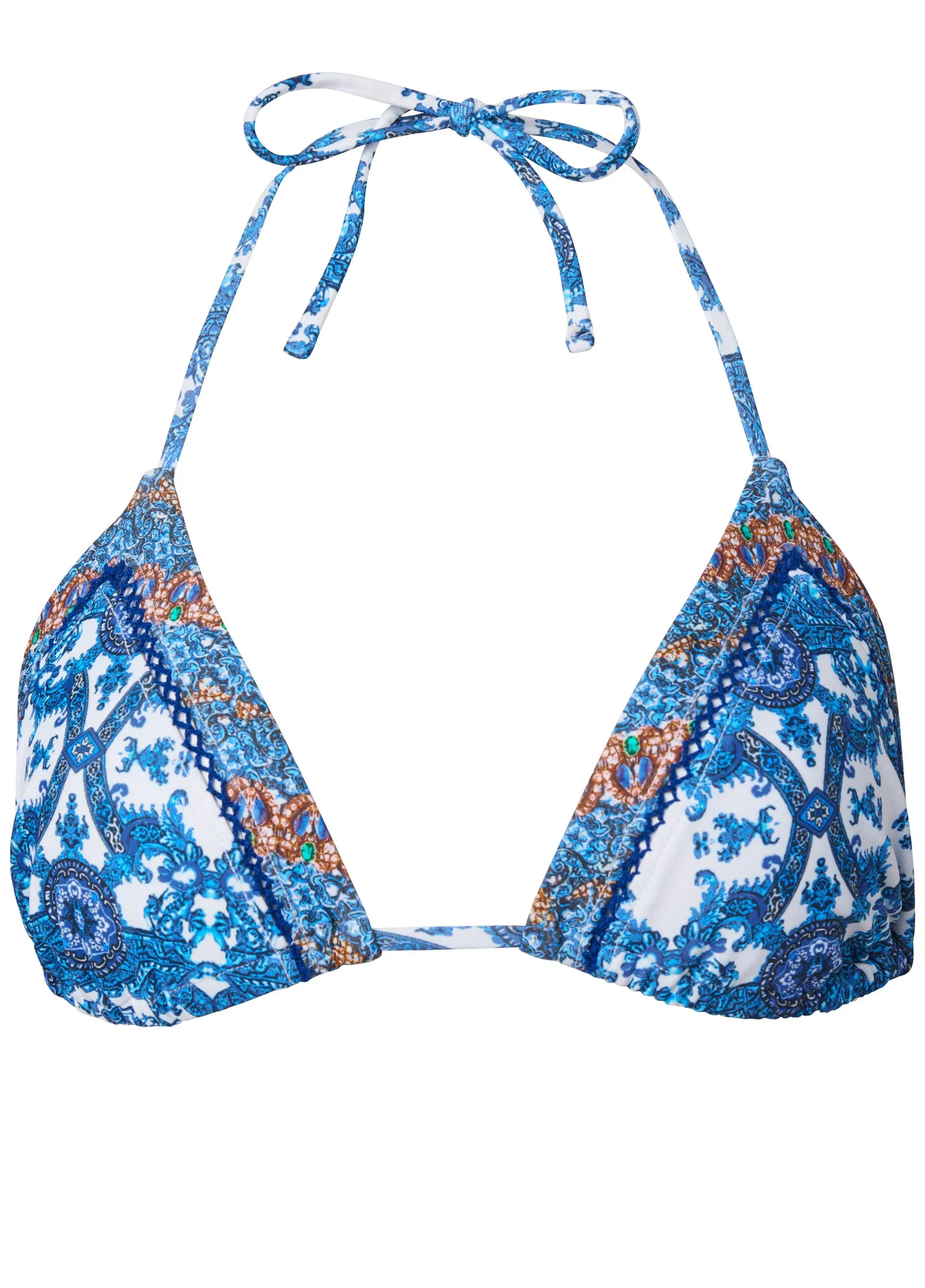 Hamptons Diamond Stitch Triangle Top - Enchantress sold by VENUS product image thumbnail 3