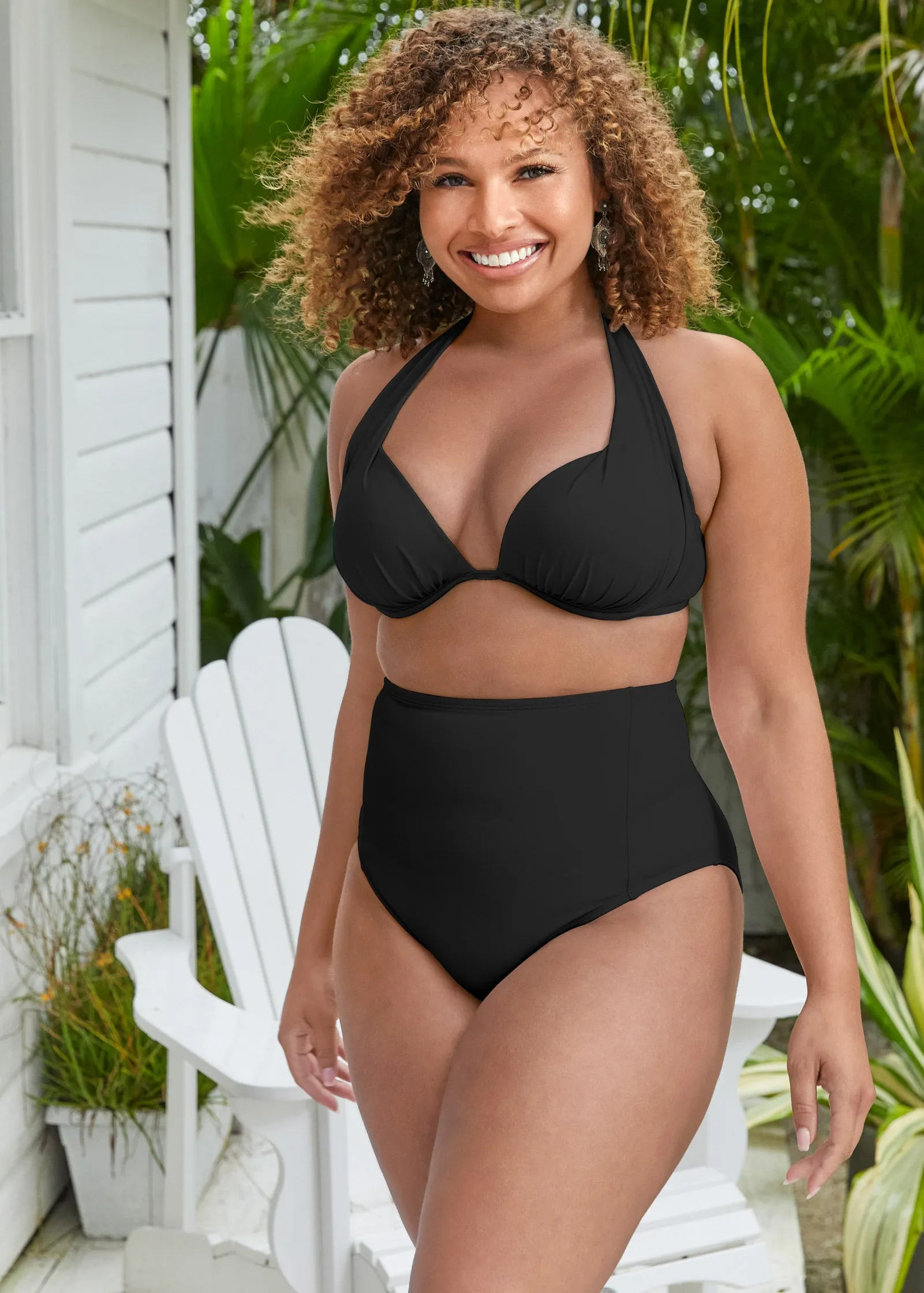 Marilyn Push-Up Bikini Top - Black Beauty sold by VENUS product image thumbnail 5