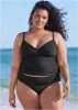 Bali Moderate Bikini Bottom - Black Beauty sold by VENUS