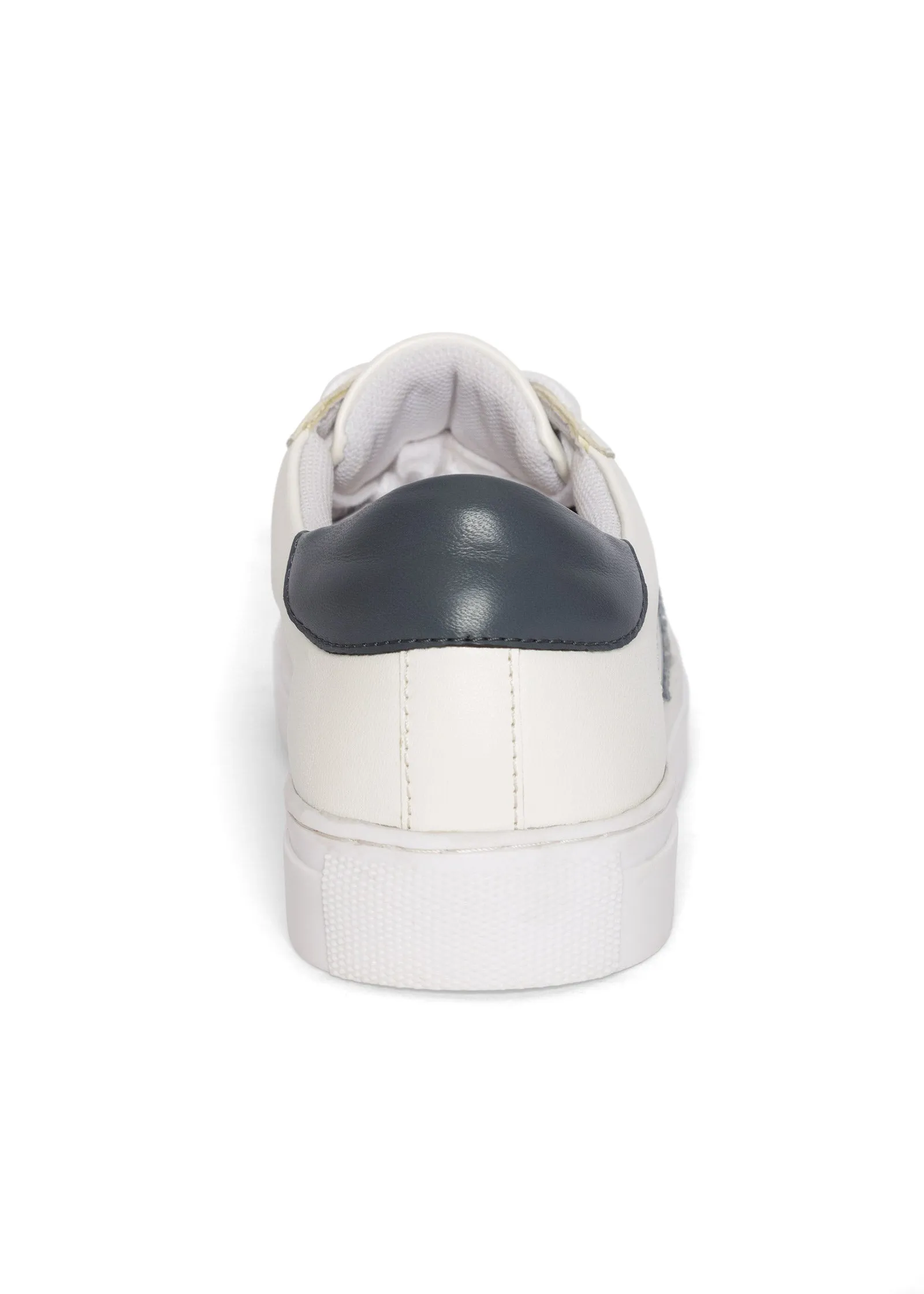 Lace-Up Star Sneakers - Grey & White sold by VENUS product image thumbnail 4
