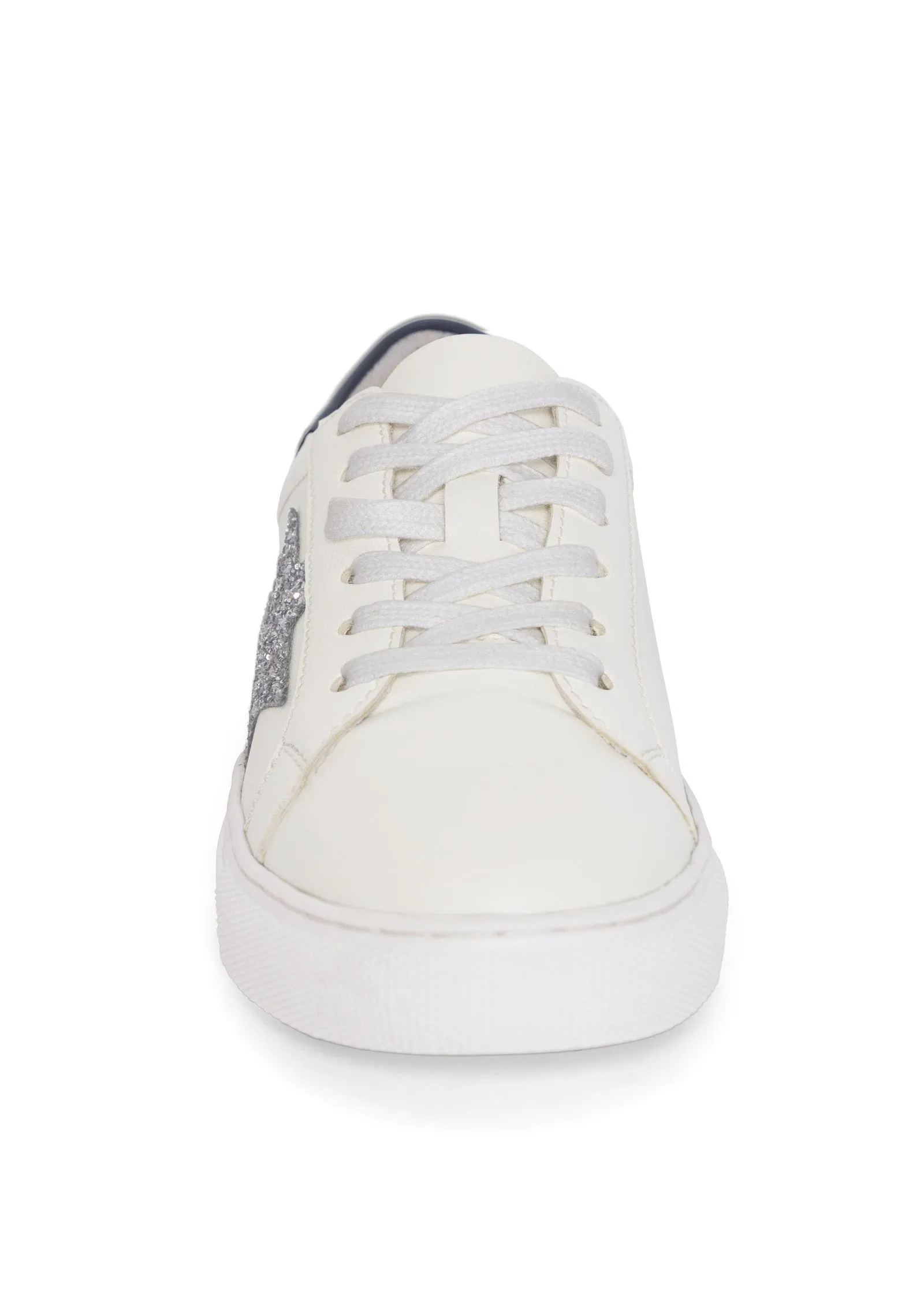 Lace-Up Star Sneakers - Grey & White sold by VENUS product image thumbnail 3