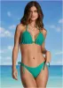Crochet Bahamas Bikini Top - Tropical Green sold by VENUS