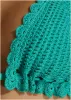 Crochet Bahamas Bikini Top - Tropical Green sold by VENUS