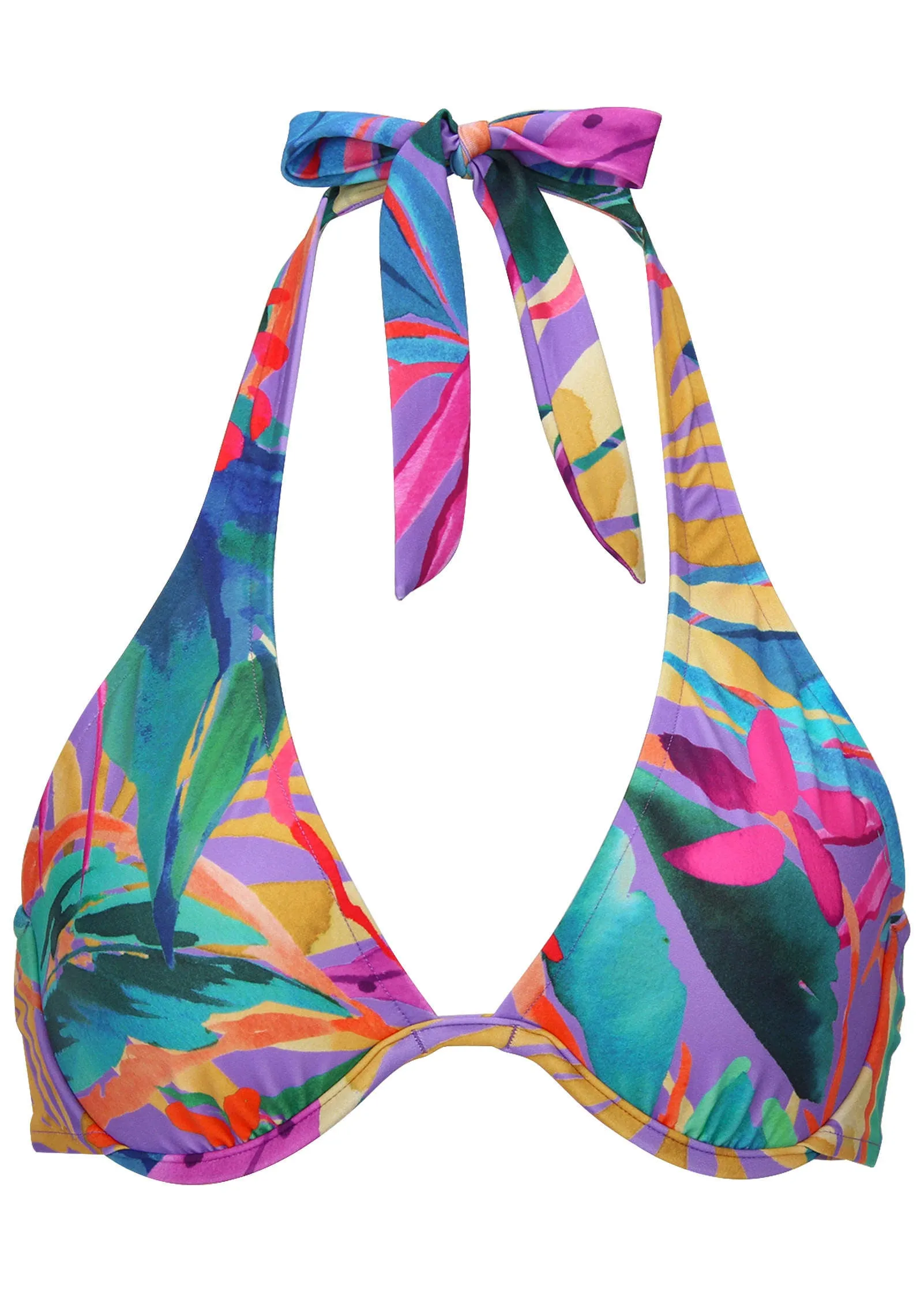 Belize Underwire Bikini Top - Purple Paradise sold by VENUS product image thumbnail 3