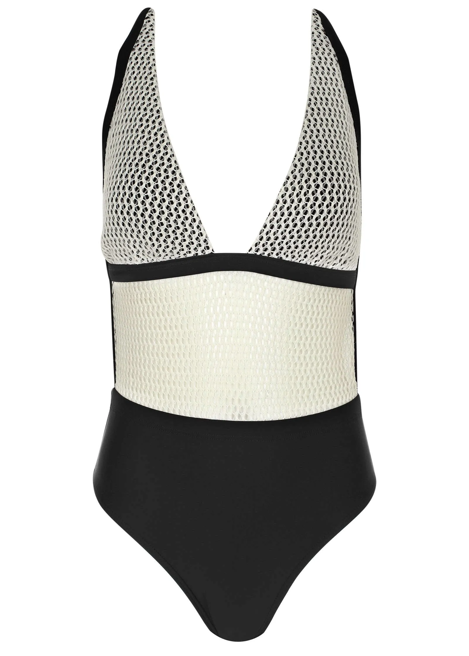 Crochet Open Back Swimsuit - Cream sold by VENUS product image thumbnail 4