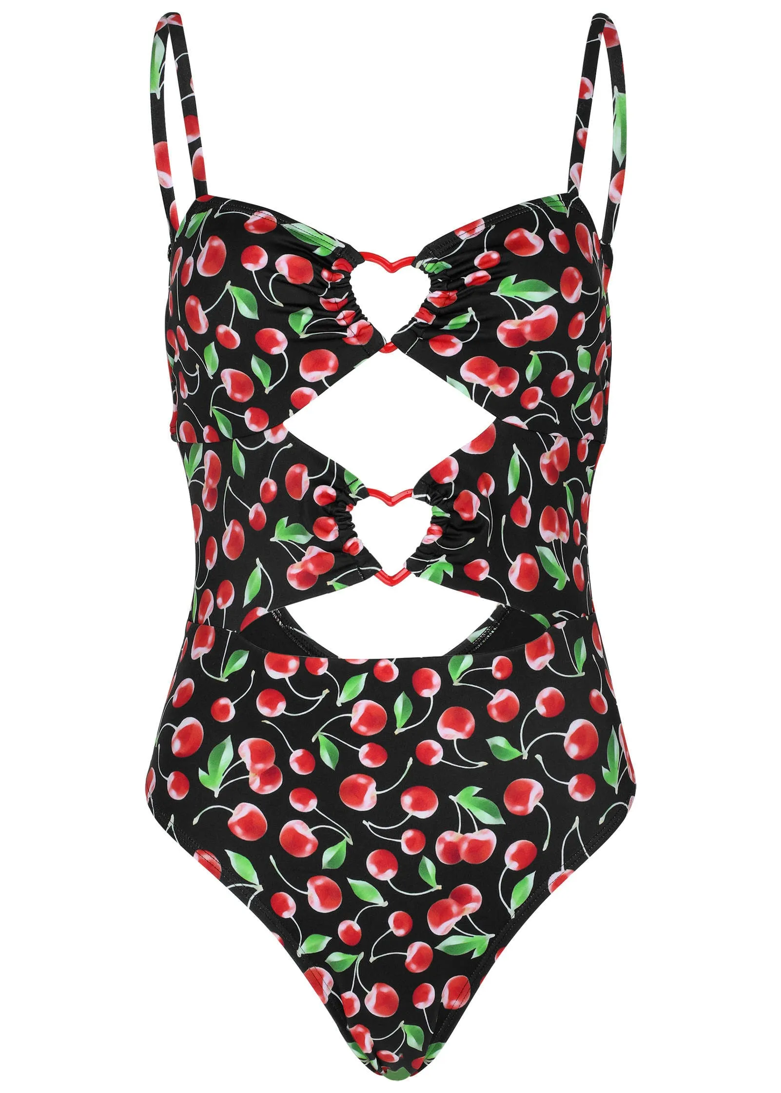 Heart Bandeau Swimsuit - Very Cherry sold by VENUS product image thumbnail 5
