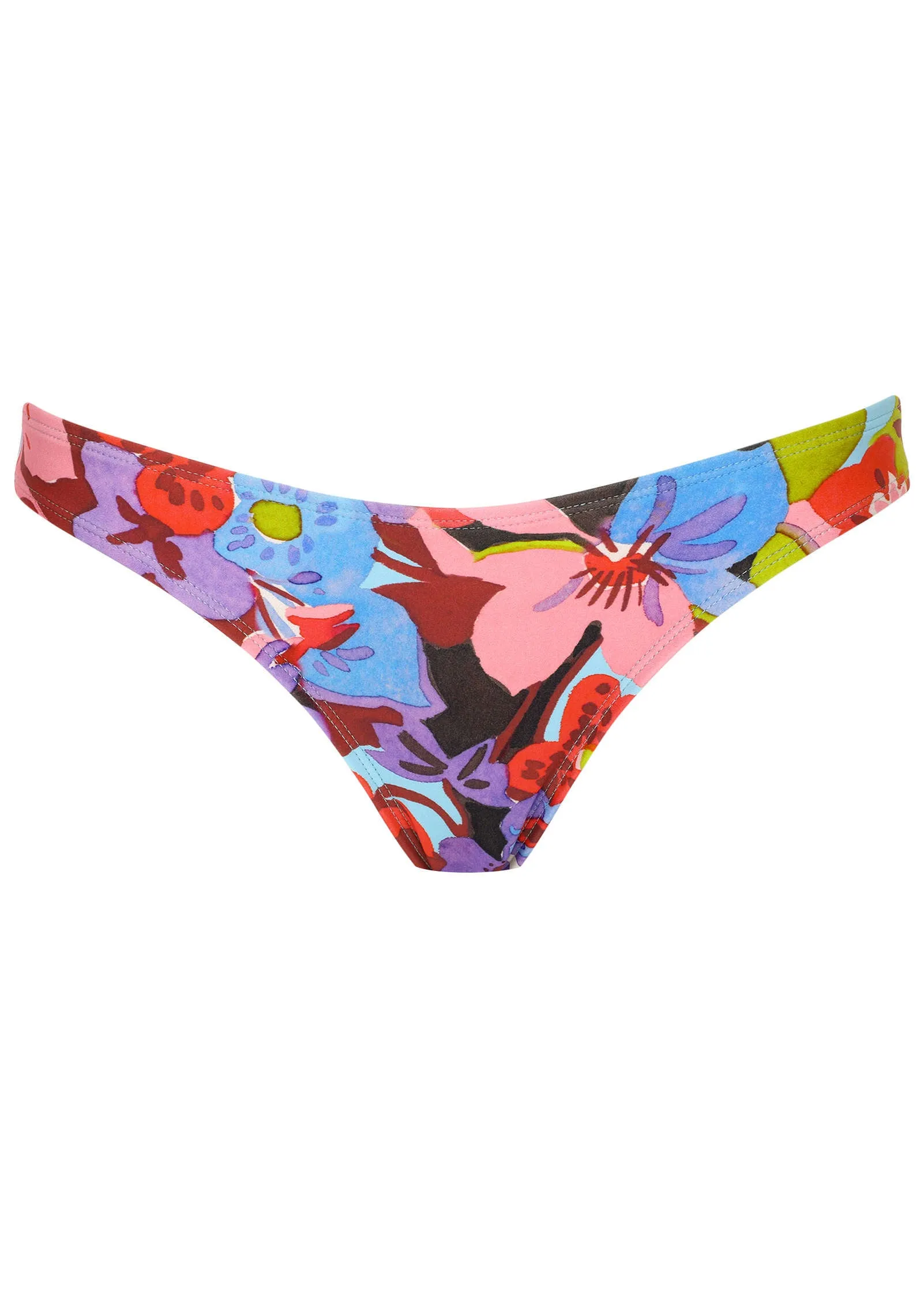 Bali Moderate Bikini Bottom - Strawberry Floral sold by VENUS product image thumbnail 4