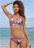 Bali Moderate Bikini Bottom - Strawberry Floral sold by VENUS